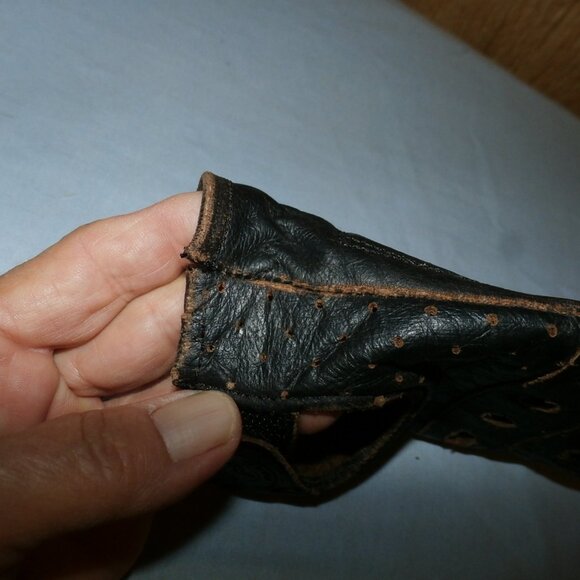 Vintage River Road Men's Leather   Outlaw Motorcycle Gloves Size Med  / NEW - Picture 16 of 16